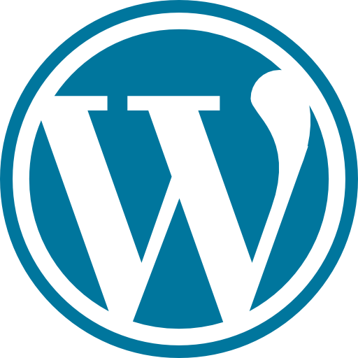 word press cms for website development logo